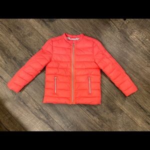 Coral Zara Girls Coat